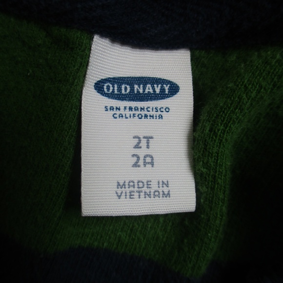Blue and Green striped Old Navy Sweater - Picture 5 of 5